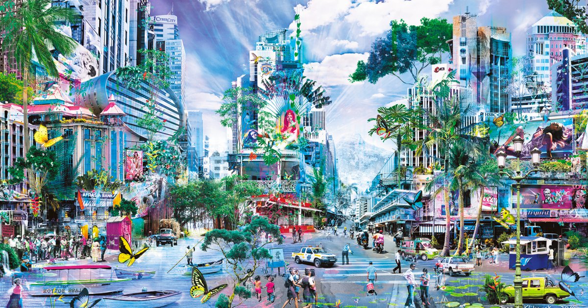 Island of Light, 2014 Artworks Joseph Klibansky